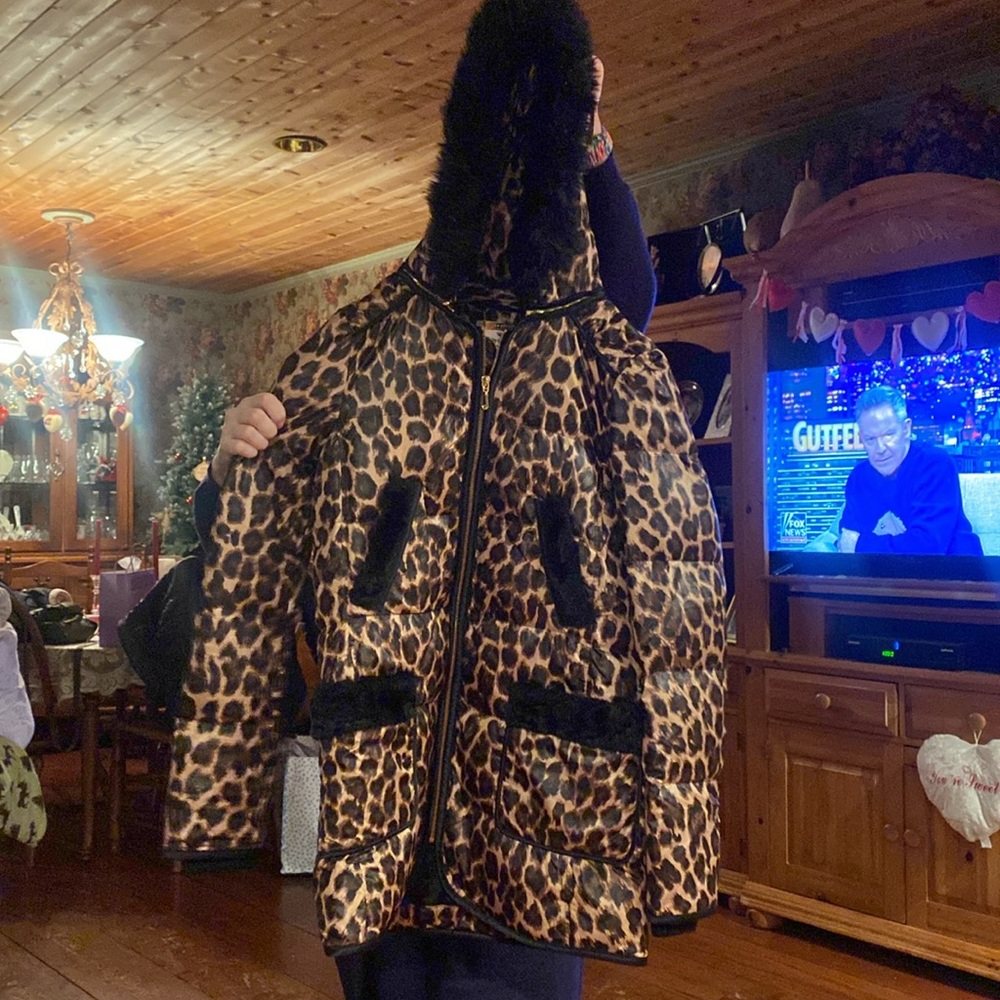Original juicy leopard/cheetah jacket lightly used